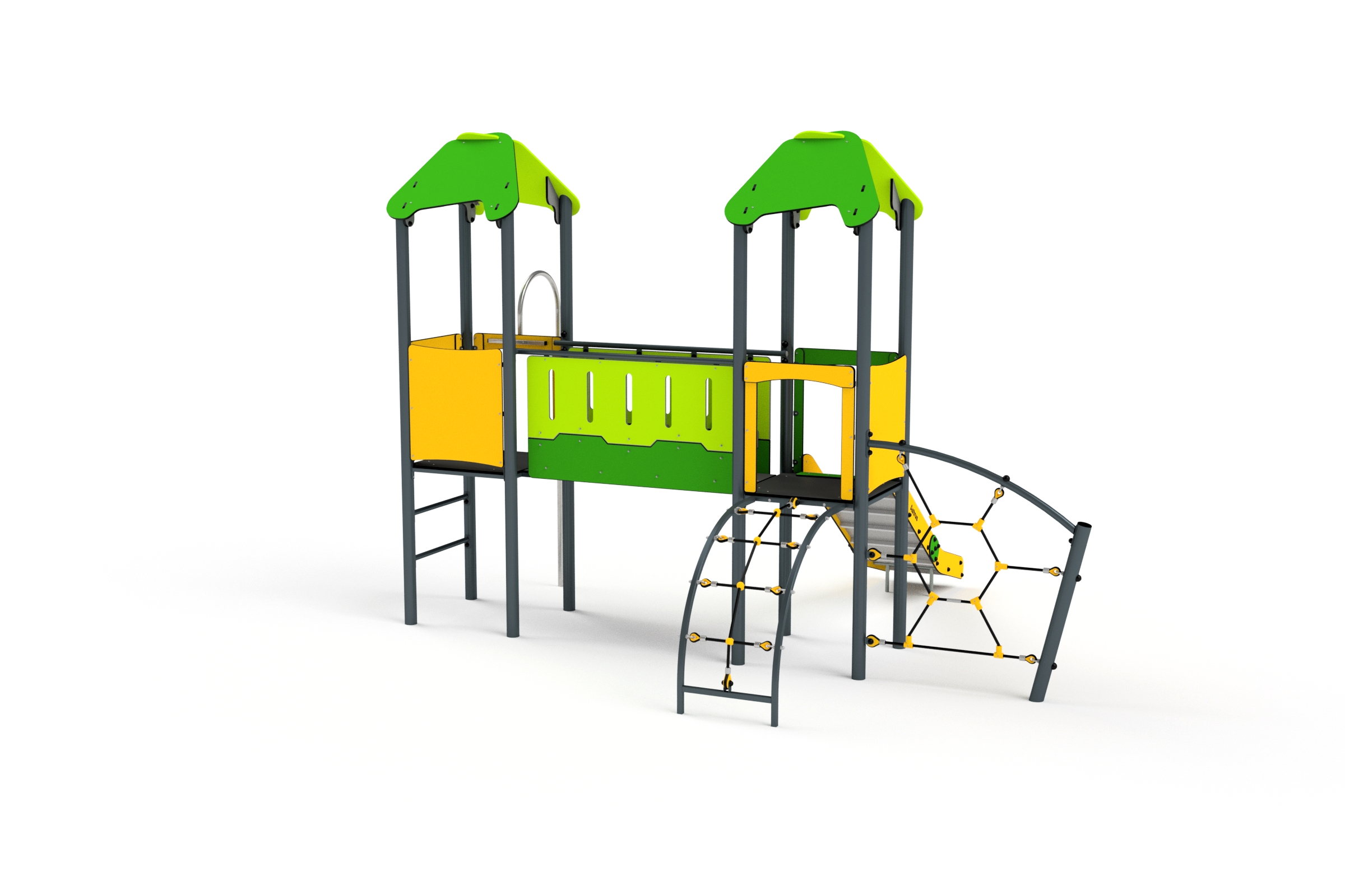 11020 zielony zolty bialy limonka B