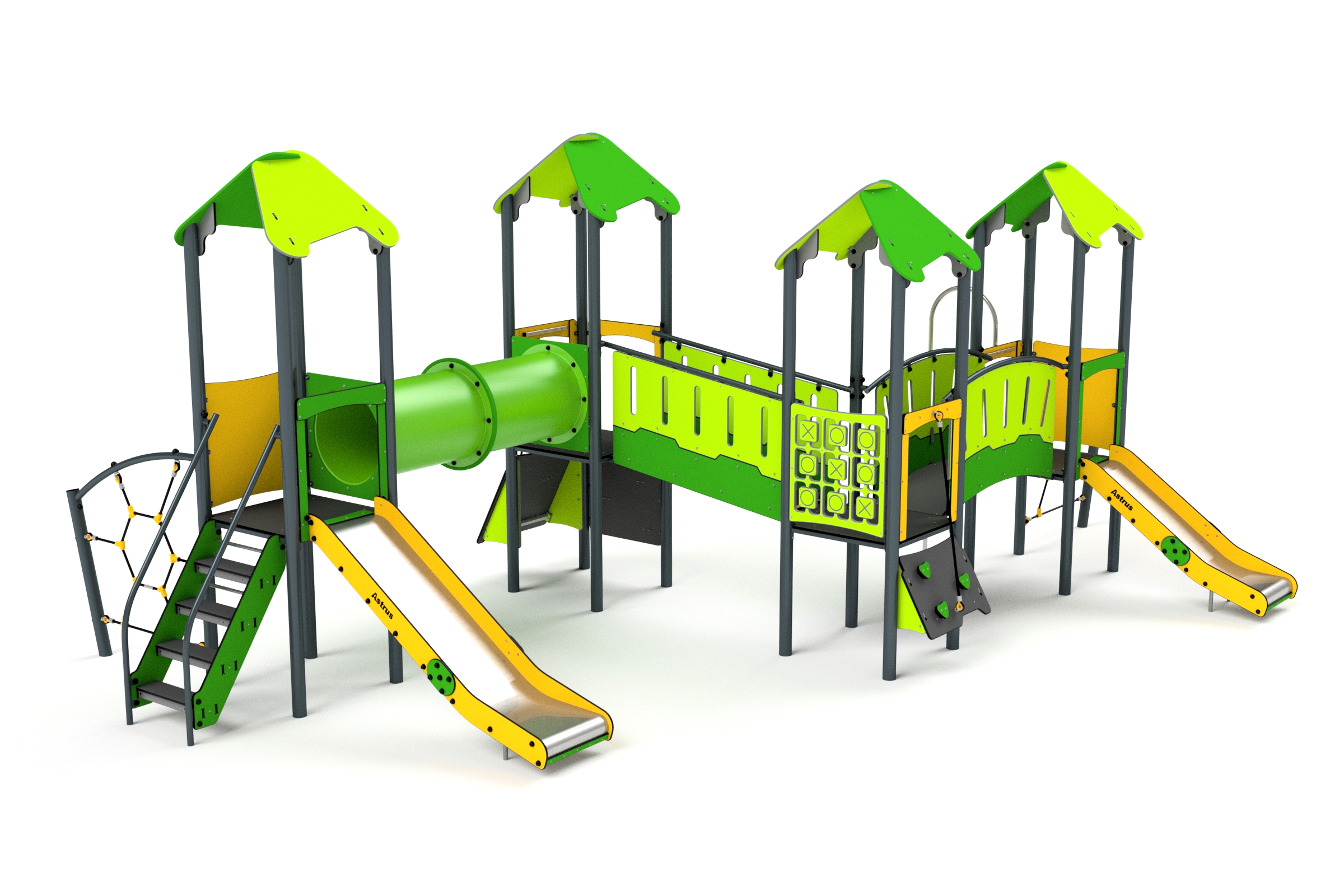 11042 A zielony zolty bialy limonka