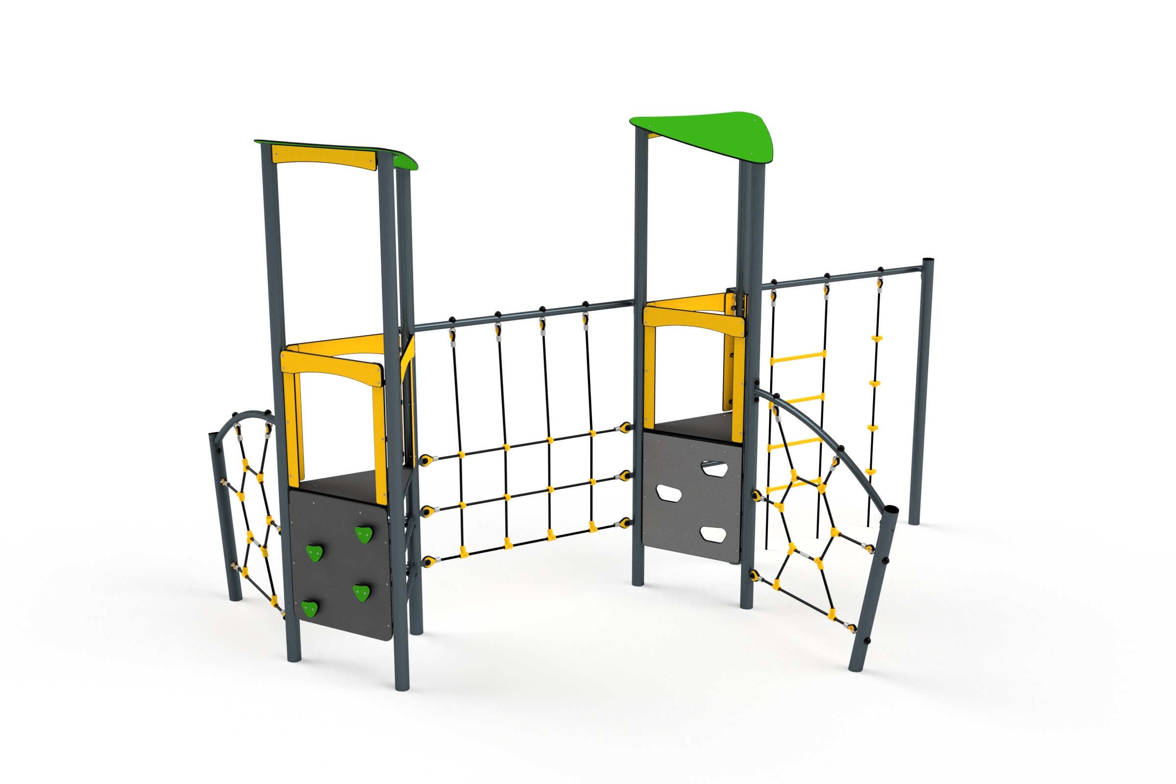 11064 zielony zolty bialy limonka B