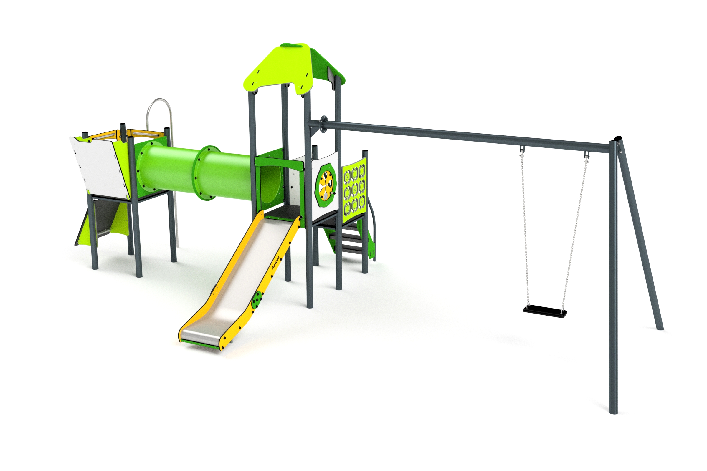 11065 zielony zolty bialy limonka A