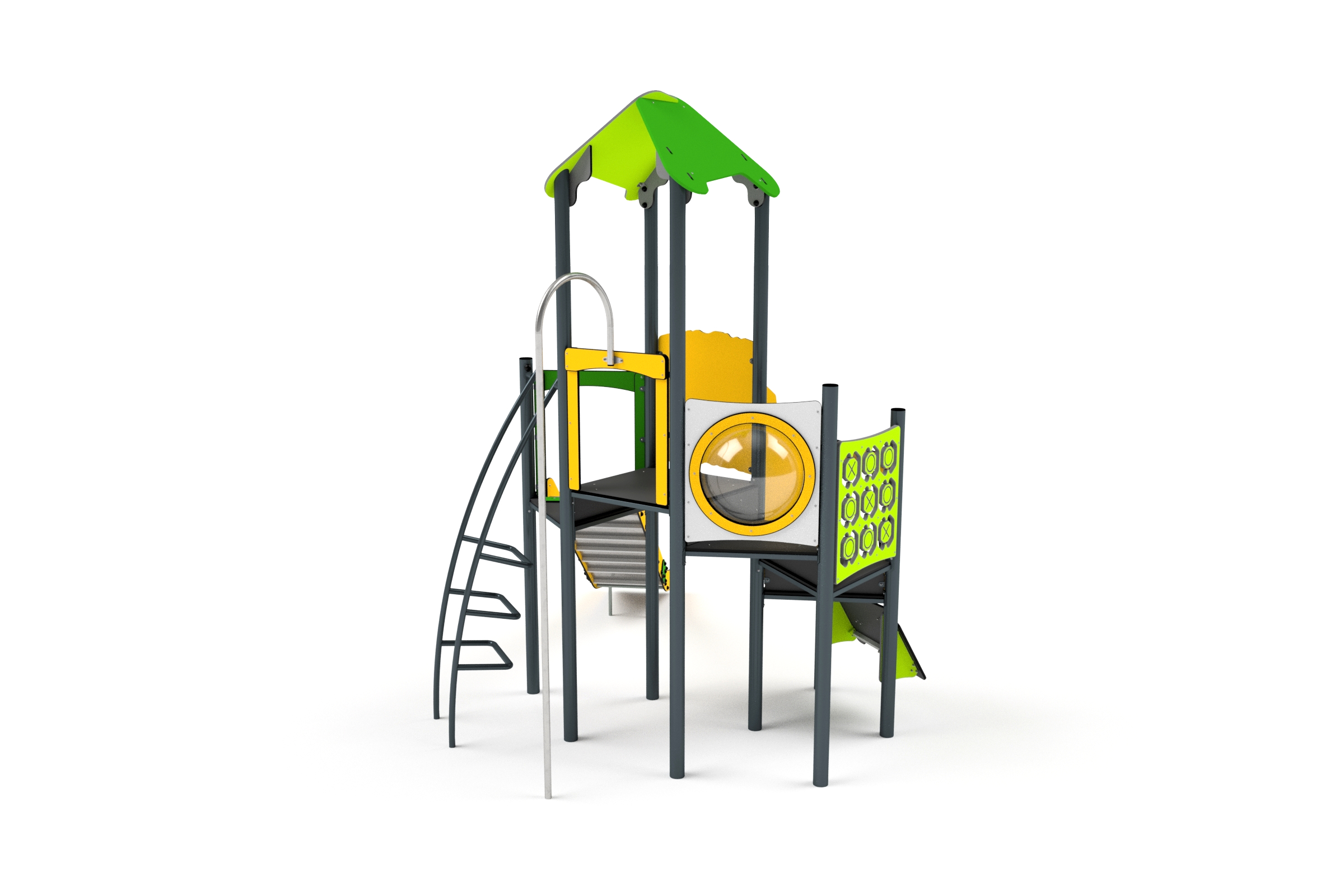 11073 zielony zolty bialy limonka B