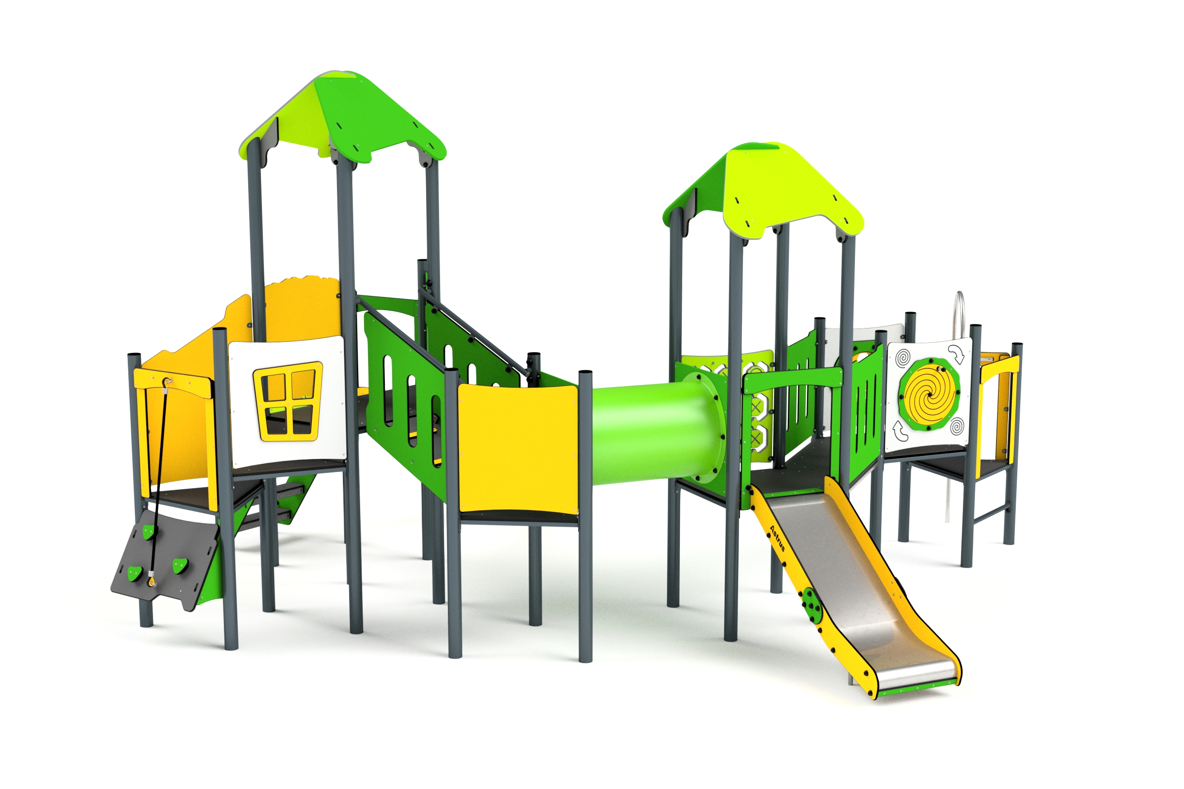 11077 zielony zolty bialy limonka A