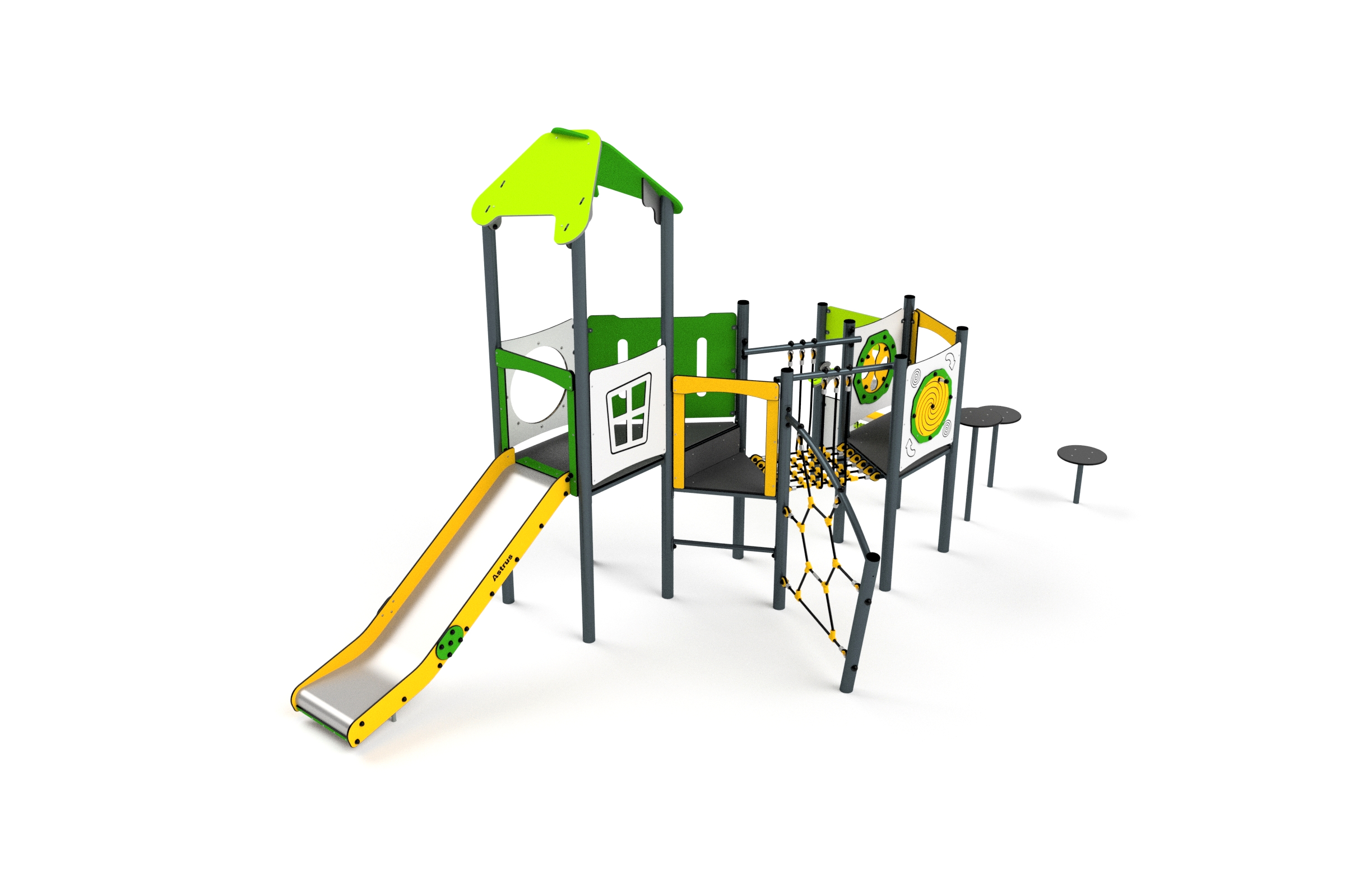 11081 zielony zolty bialy limonka B