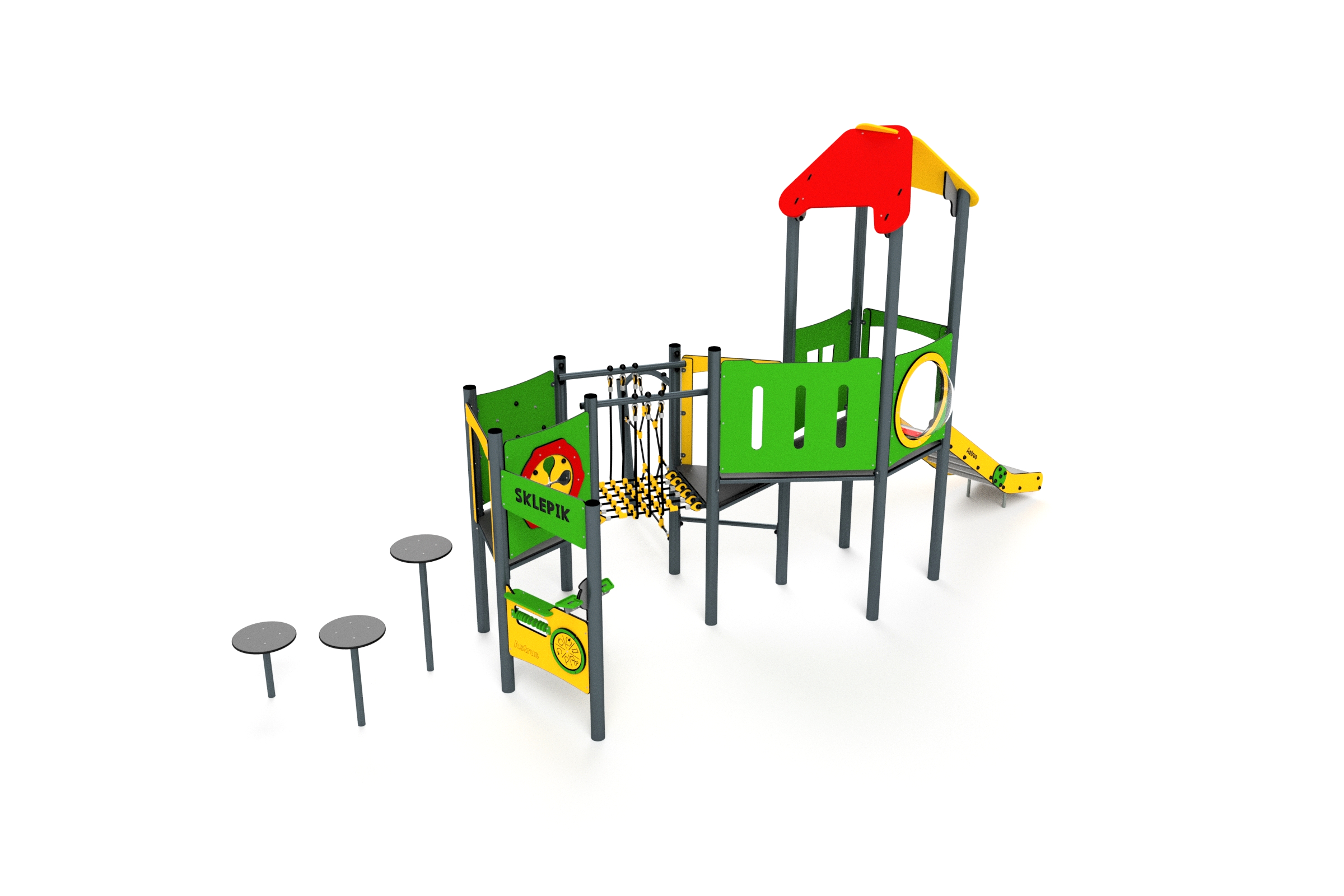 11081 zielony zolty czerwony A