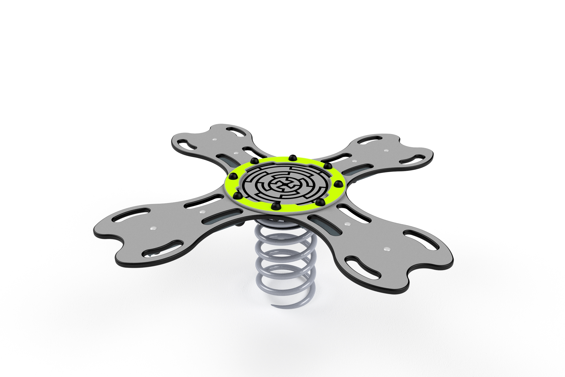 3406S S SPR szary limonka