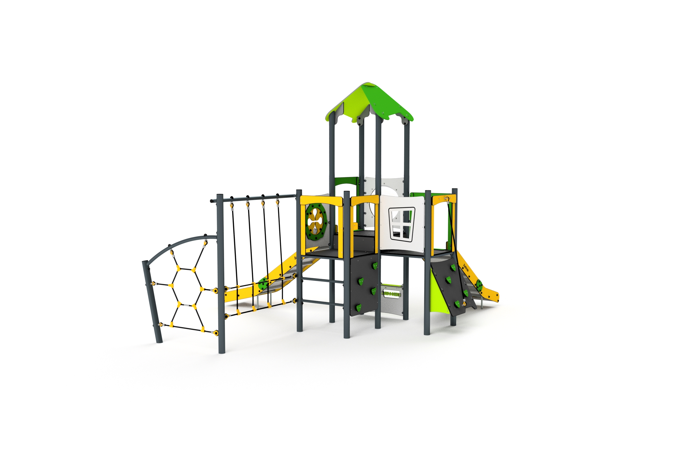 11146 zielony zolty bialy limonka B