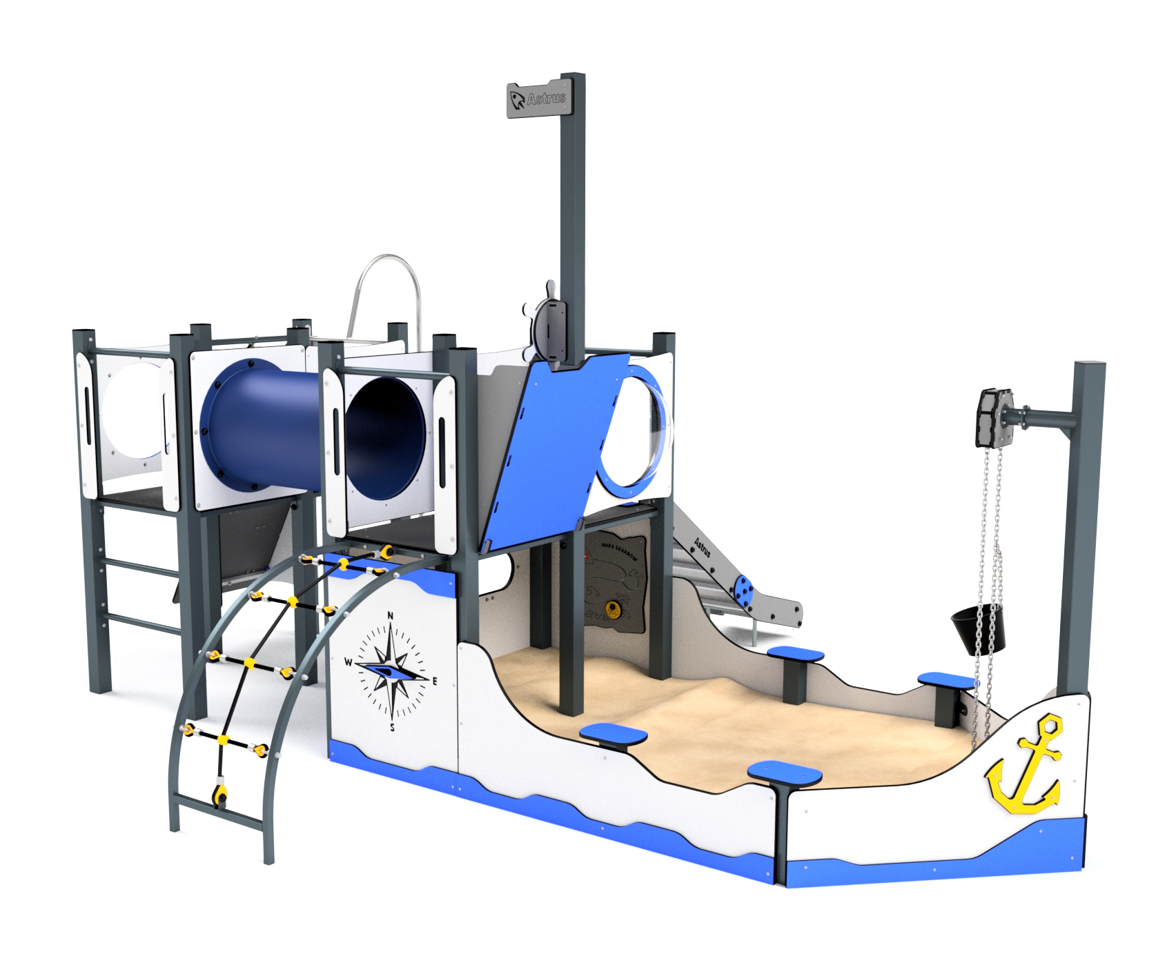 3215S A bialy niebieski kt