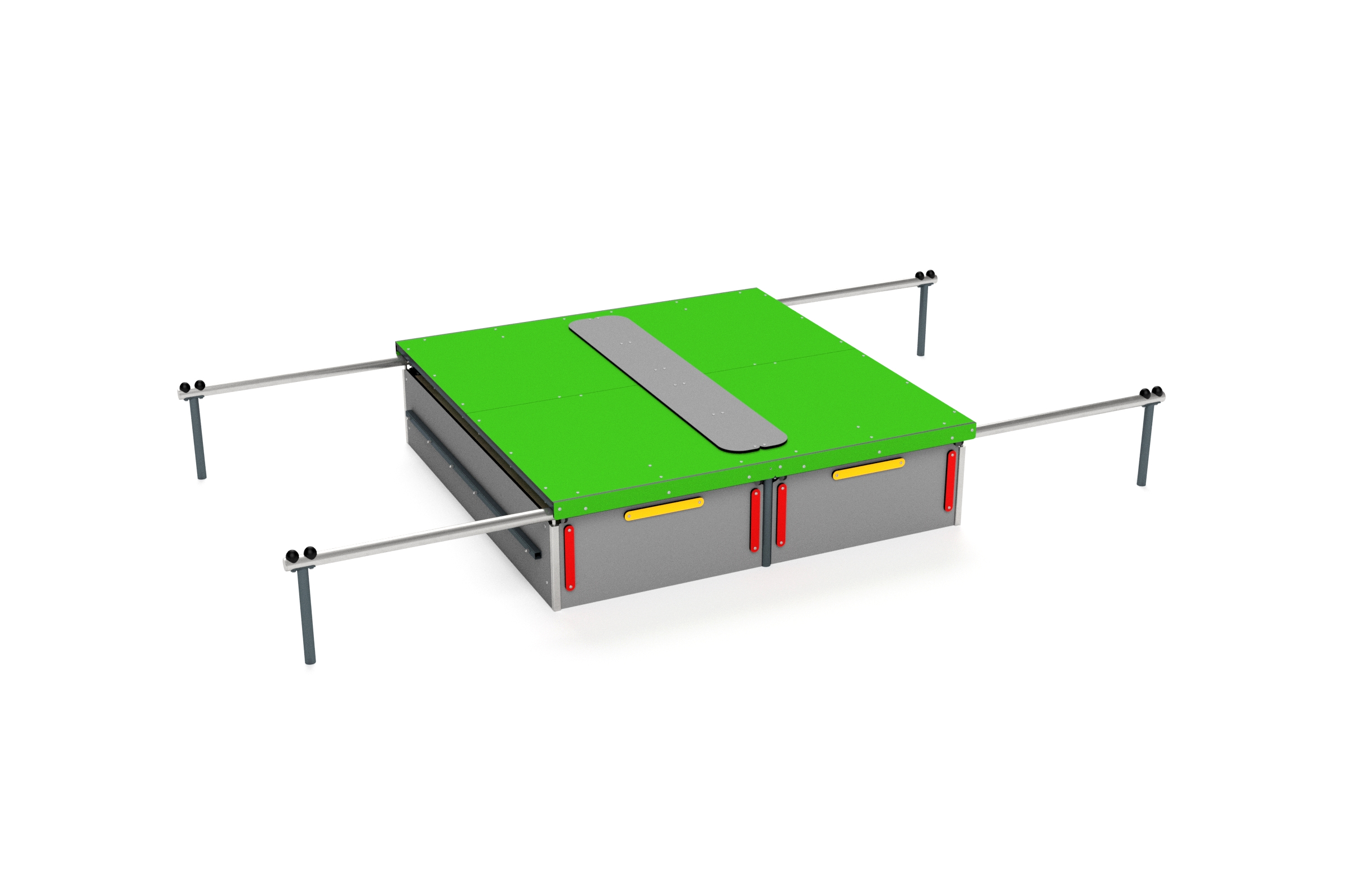3210S S PZ2 A zielony zolty czerwony szary zamkniety