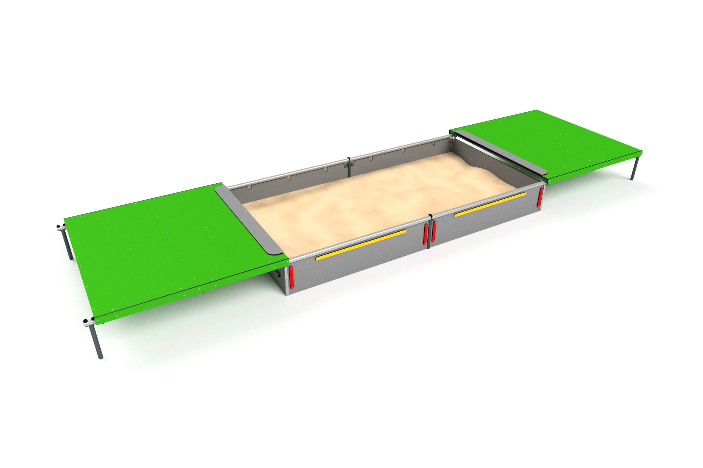 3209S S PZ A zielony zolty czerwony szary otwarta
