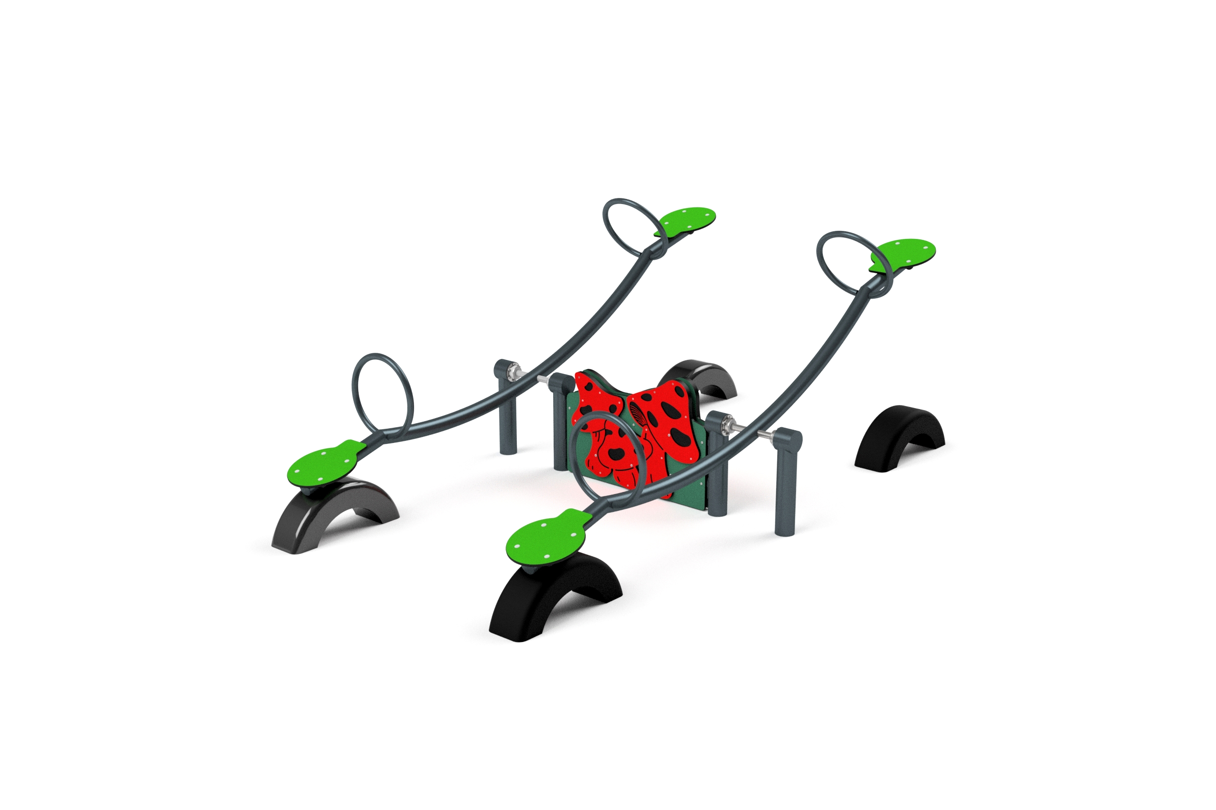 3519S 2 S HW2P zielone siedziska