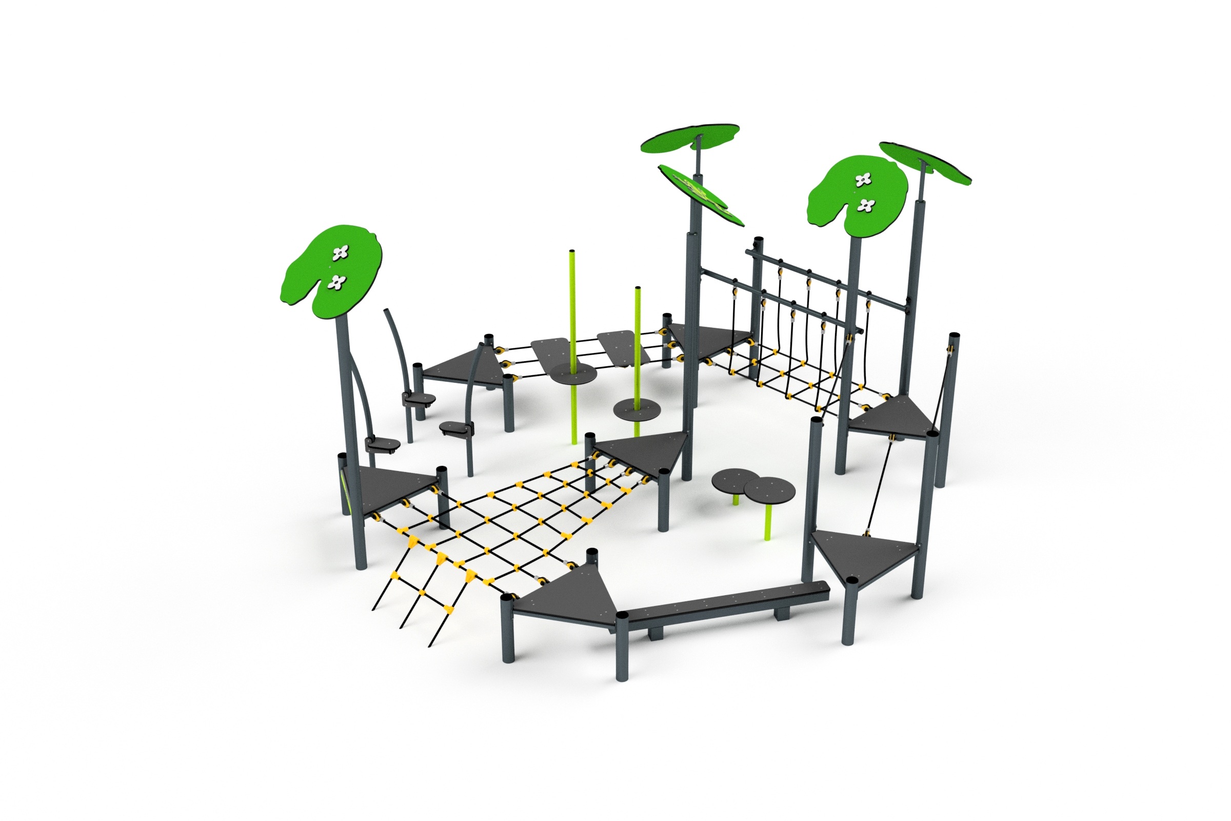 3642S 2 B biale kwiatki